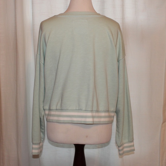 Teal Long-sleeve Sweatshirt - Picture 4 of 4